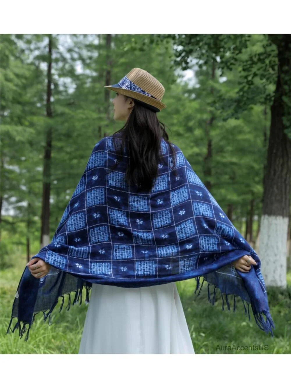 Boho Oversized Lightweight Scarf Shawl Wrap for Women